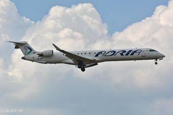 Adria Airways - Bombardier CRJ-900ER - S5-AFB - 07R - 22/06/2019