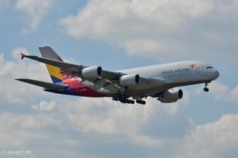 Asiana Airlines - Airbus A380-861 - HL7640 - 07R - 23/06/2019