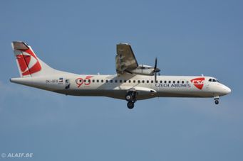 Czech Airlines - ATR72-500 - OK-GFS - 95 years - 07R - 22/06/2019