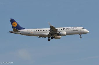 Lufthansa CityLine - Embraer - ERJ-190LR - D-AECG - 07R - 22/06/2019
