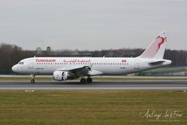 Tunisair - A320-211 - TS-IMF - 25L - 05/01/2020