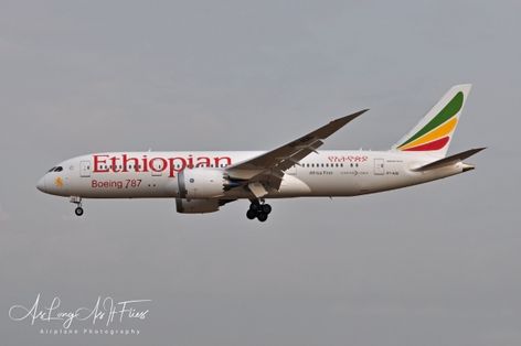 Ethiopean Airways - B787-8 - ET-AOQ
